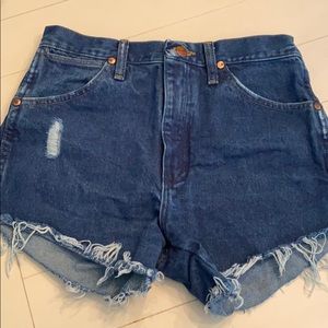 Wrangler denim shorts